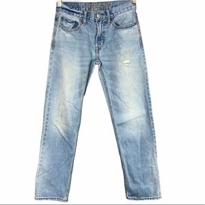 American Eagle 26/28 Slim Straight Jeans -398